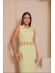 VESTIDO LONGO TRICOT - AMARELO